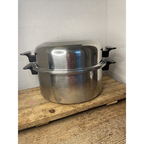 Kitchen Townecraft Chefs Ware 6 Qt T34 Stainless Steel Stockpot Dutch Oven Dome Lid Poshmark